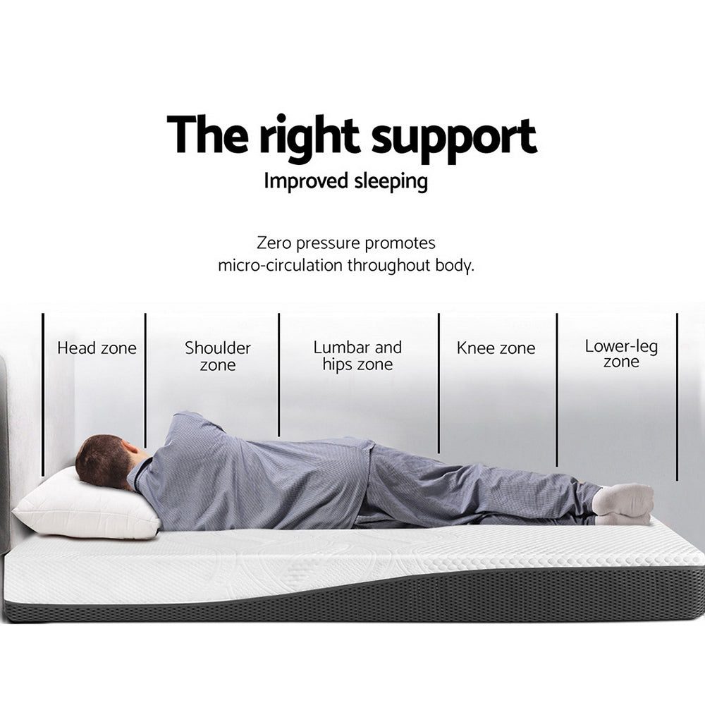 Giselle Bedding Queen Size Memory Foam Mattress Cool Gel without Spring Homecoze Home & Living