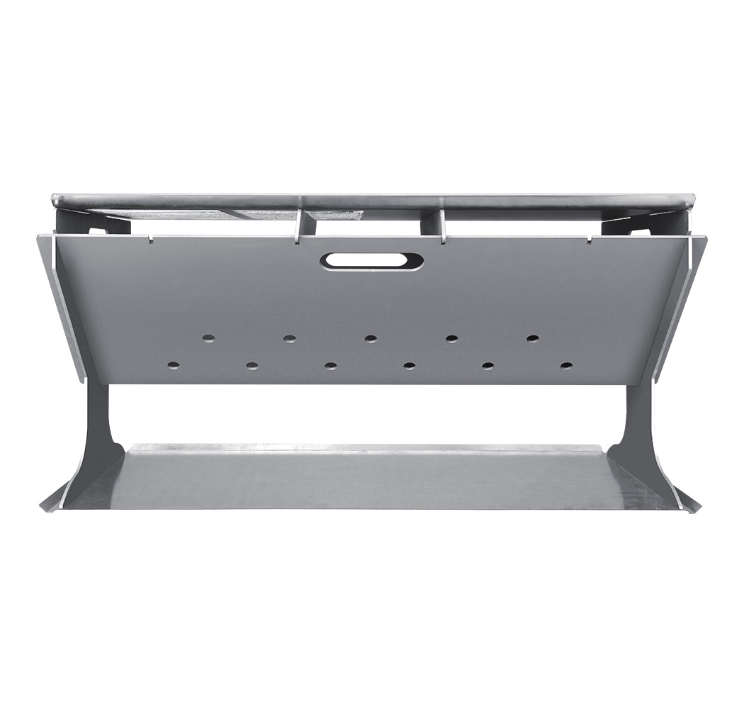 Portable Camping Fire Pit 2-in-1 Charcoal BBQ Grill - Homecoze