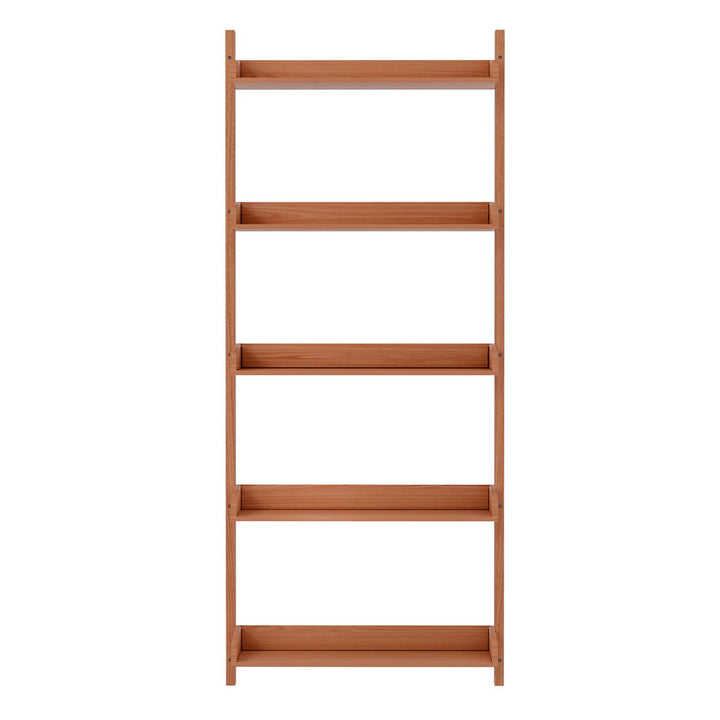 Floating Bookshelf Modern Wall Display Shelf - Oak