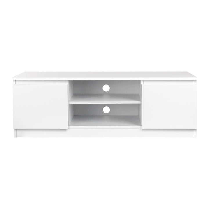 White Entertainment Unit 120cm Homecoze