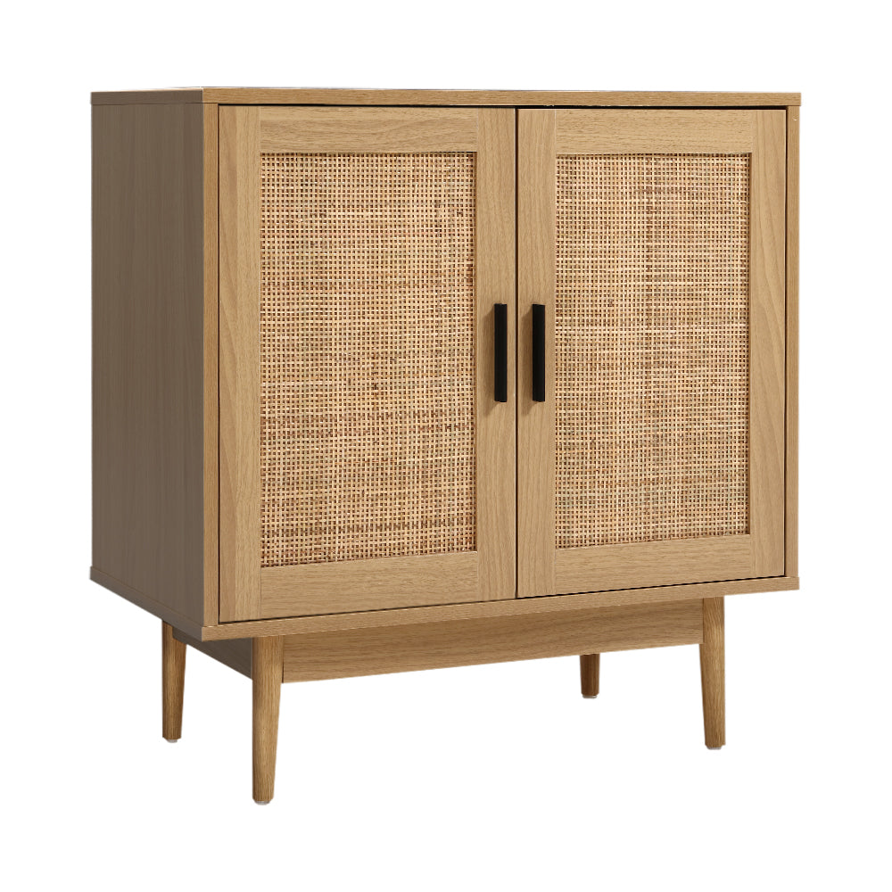 Rattan Buffet Storage Sideboard Hallway Cabinet Homecoze