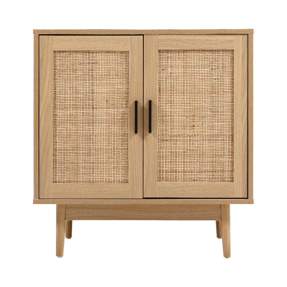 Rattan Buffet Storage Sideboard Hallway Cabinet Homecoze