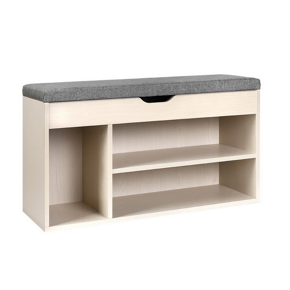 Wooden Shoe Organizer - Natural Homecoze