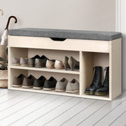 Wooden Shoe Organizer - Natural Homecoze