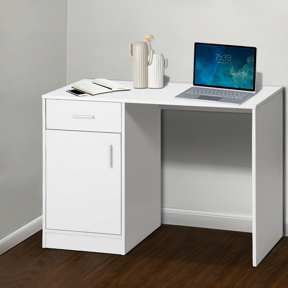 Office Storage Computer Desk - White Homecoze