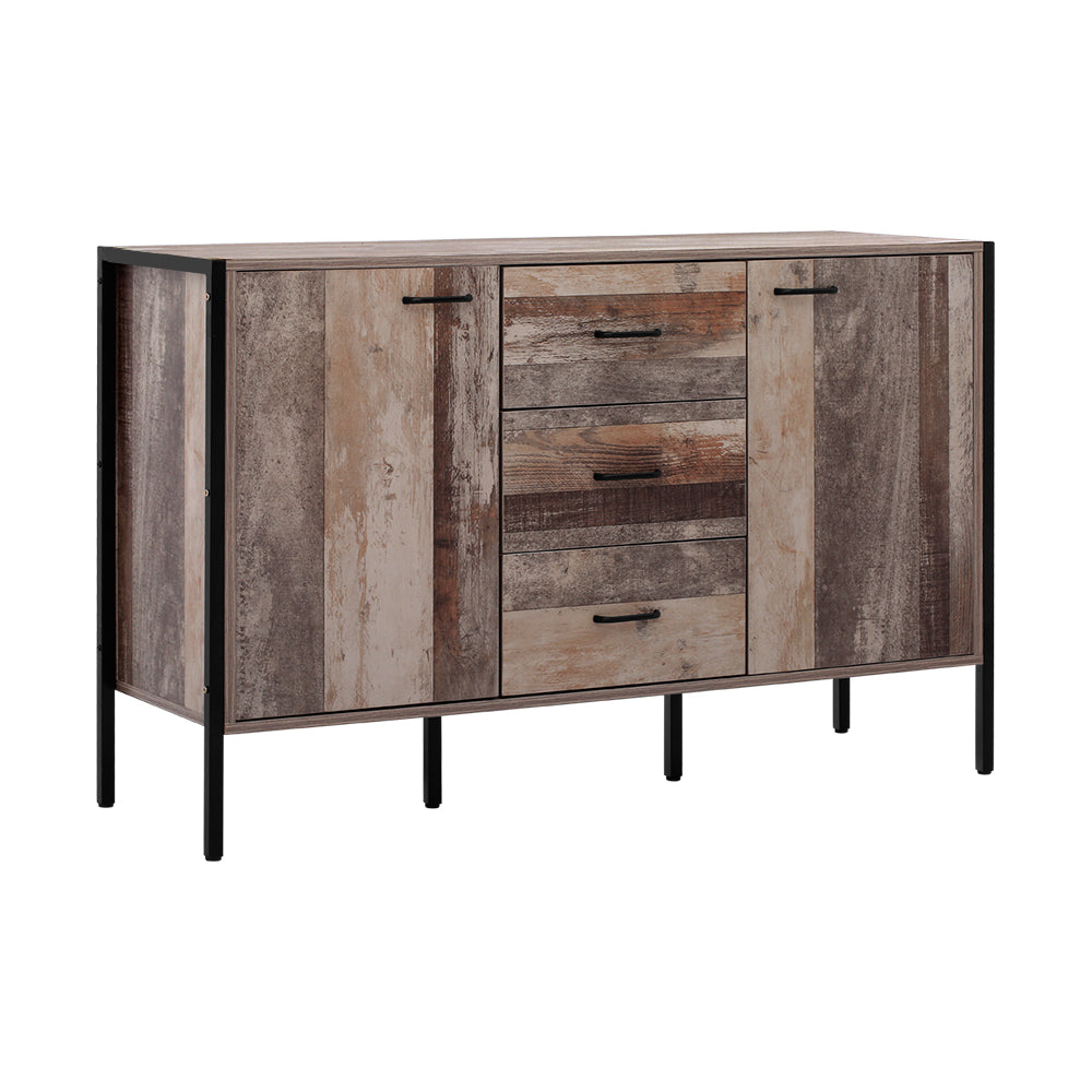 Rustic Industrial Series Buffet Sideboard Homecoze