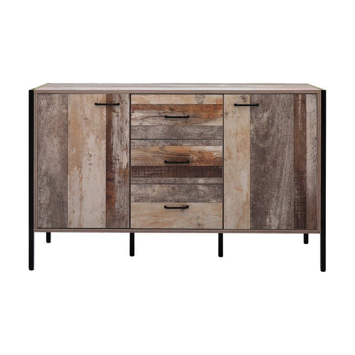 Rustic Industrial Series Buffet Sideboard Homecoze