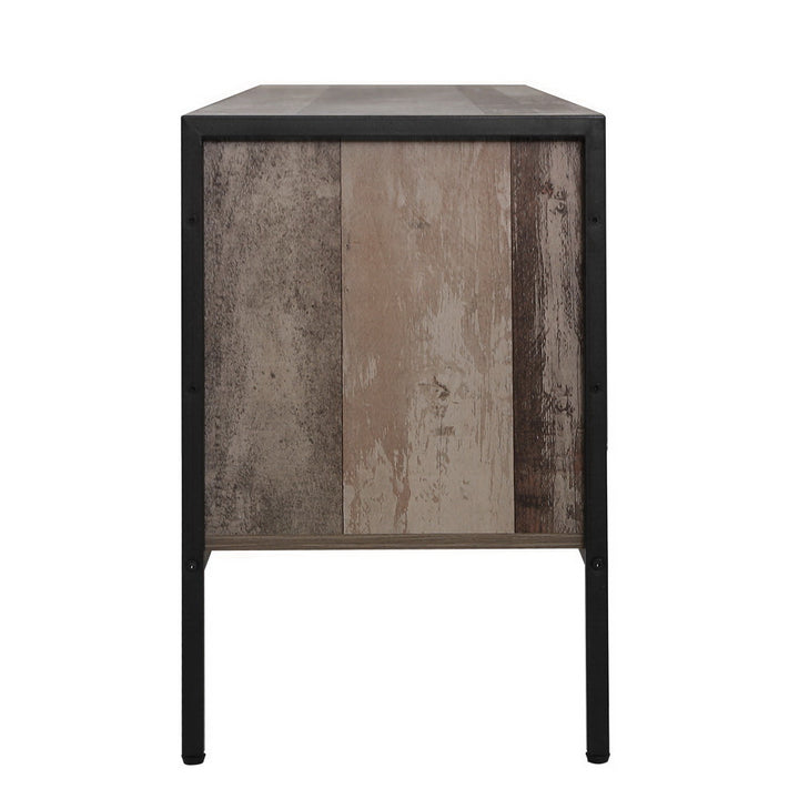 Rustic Industrial Series Entertainment Unit - 124cm Homecoze