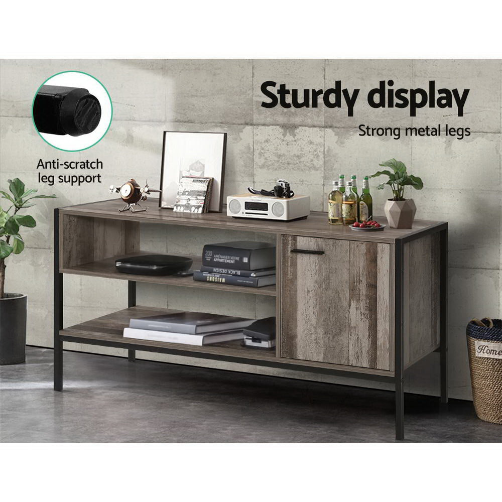 Rustic Industrial Series Entertainment Unit - 124cm Homecoze