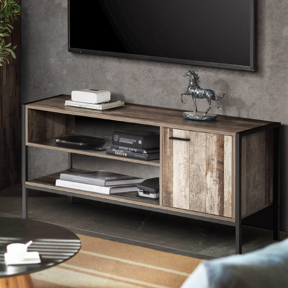 Rustic Industrial Series Entertainment Unit - 124cm Homecoze