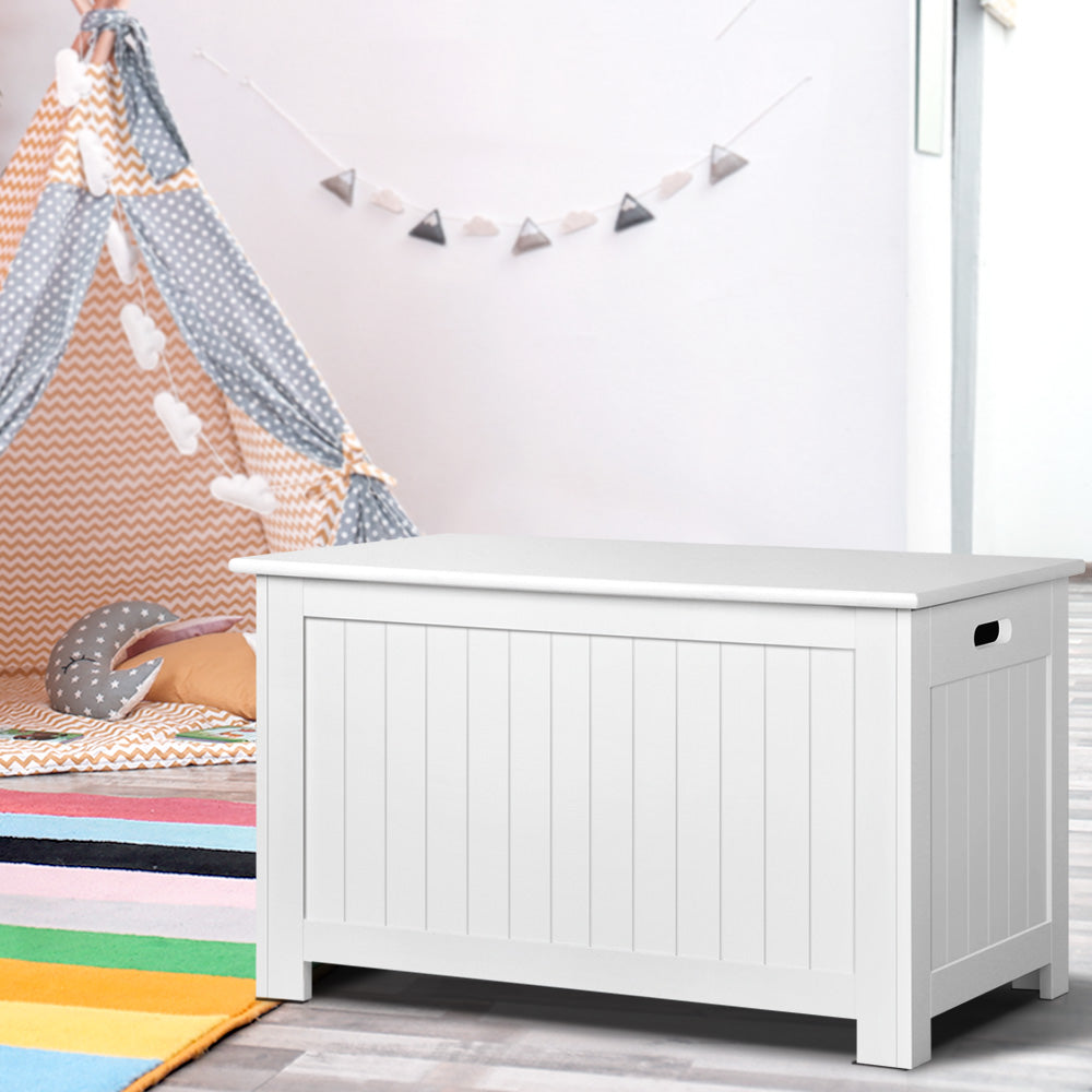 Kids Wooden Toy Chest Storage Box - Homecoze