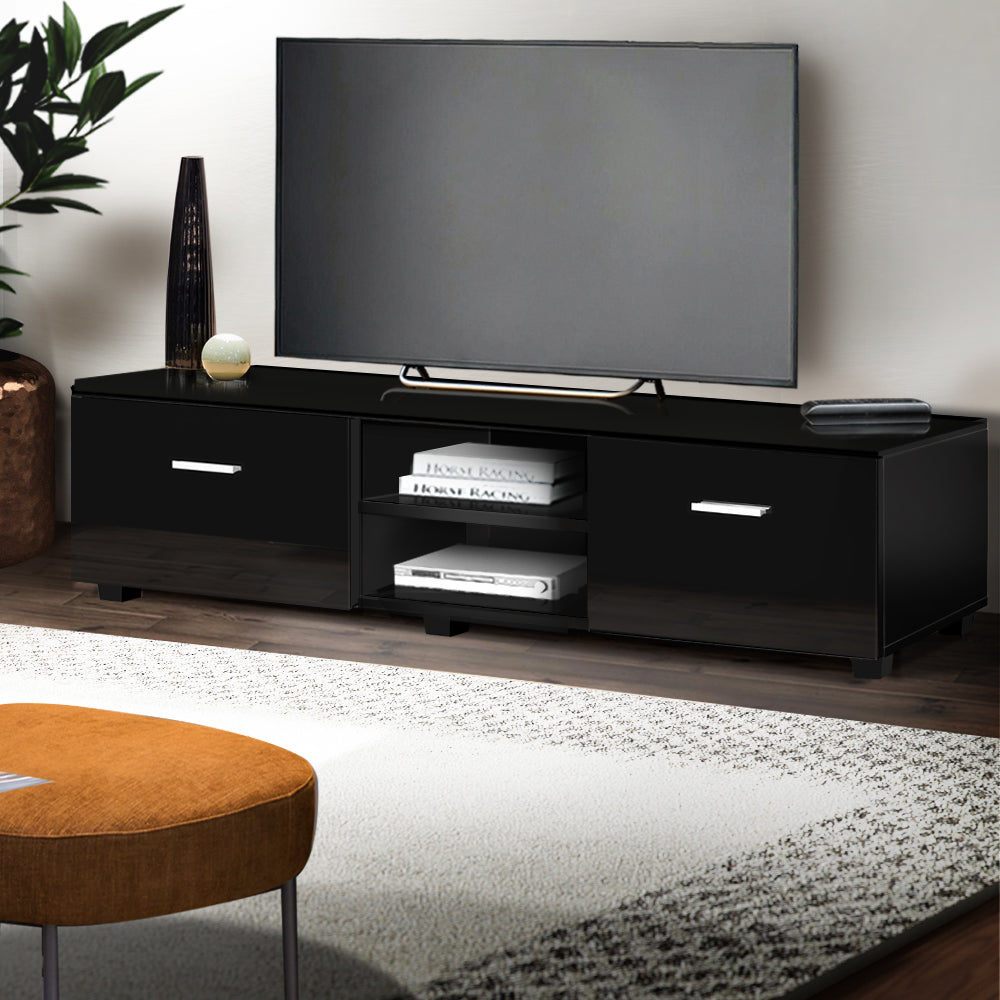 High Gloss Entertainment Unit 140cm Homecoze