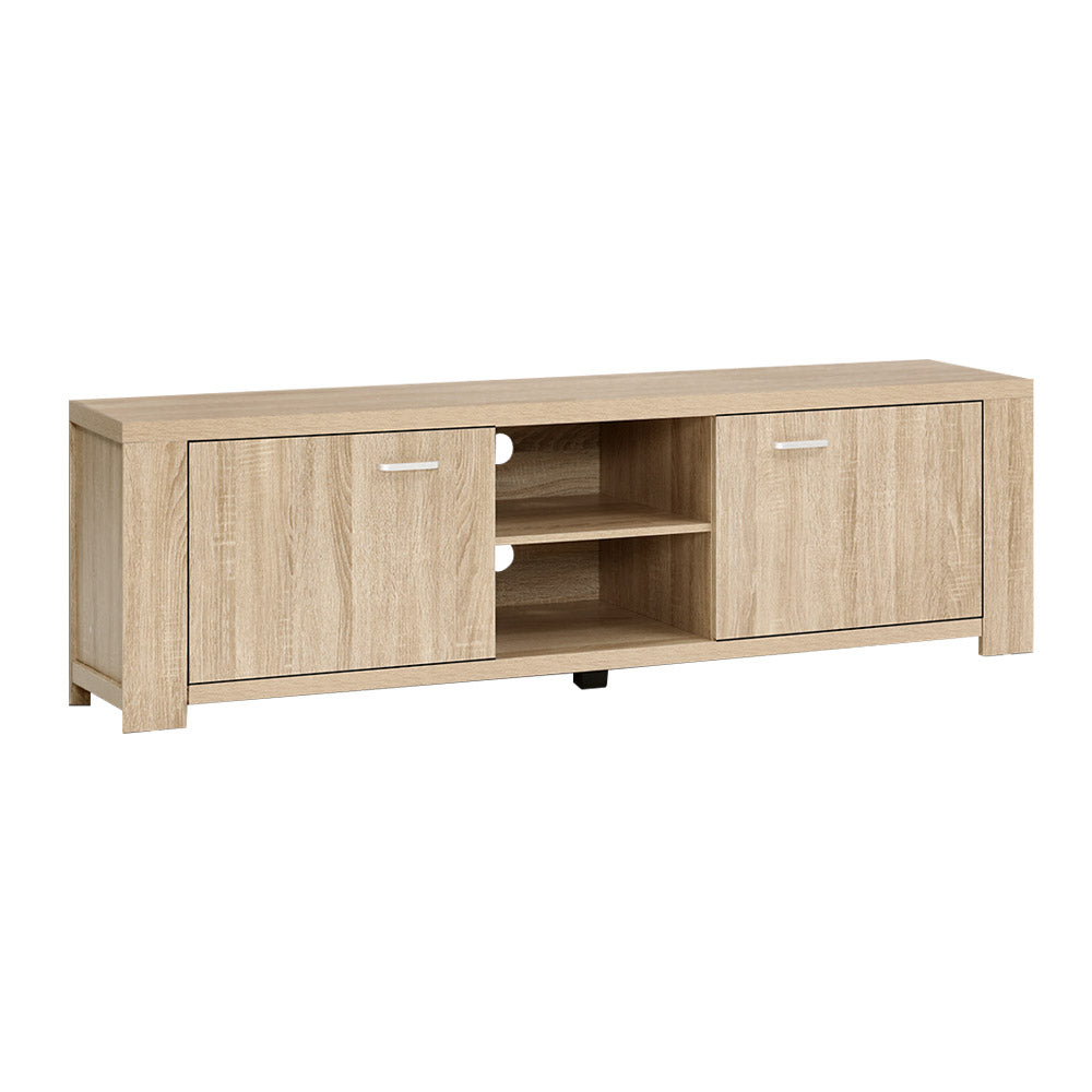 Contemporary Entertainment Unit TV Cabinet - Oak Homecoze