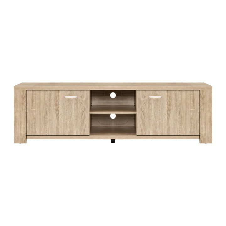 Contemporary Entertainment Unit TV Cabinet - Oak Homecoze