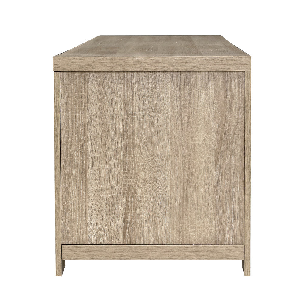 Contemporary Entertainment Unit TV Cabinet - Oak Homecoze