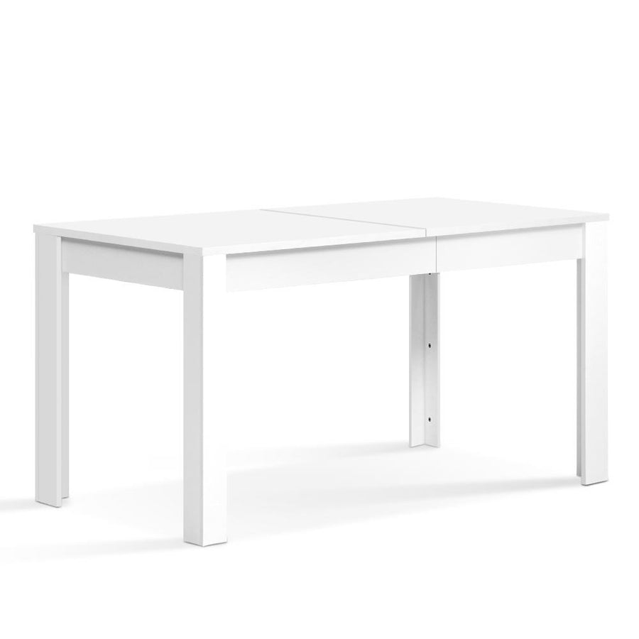 4-6 Seater Contemporary Dining Table - White Homecoze