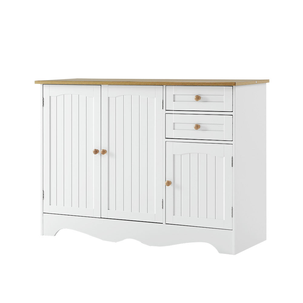 Vintage Style Buffet Sideboard Kitchen Storage Cabinet Homecoze