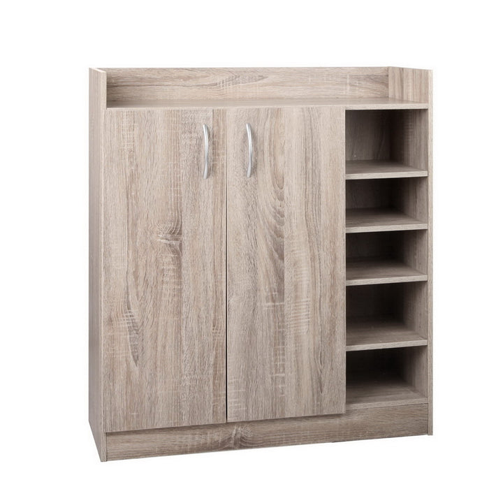 Shoe Cabinet Storage Cupboard - Wood Homecoze