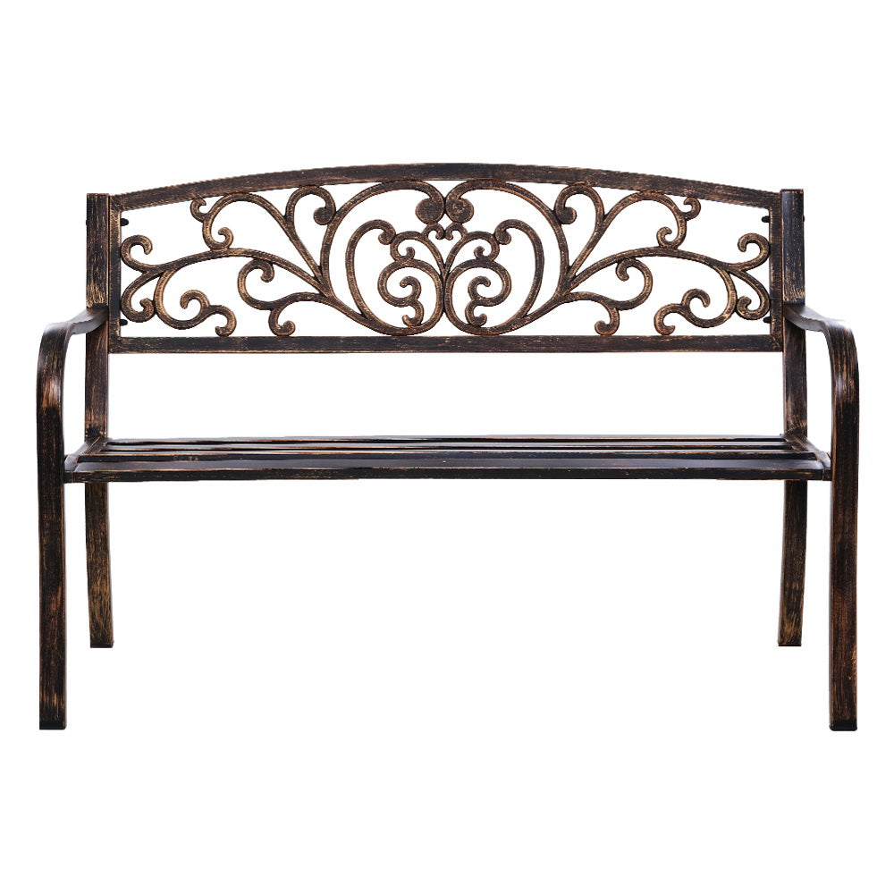 Cast Iron Garden Bench - Bronze Homecoze