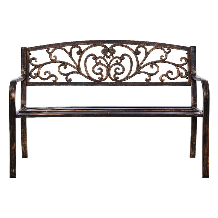 Cast Iron Garden Bench - Bronze Homecoze