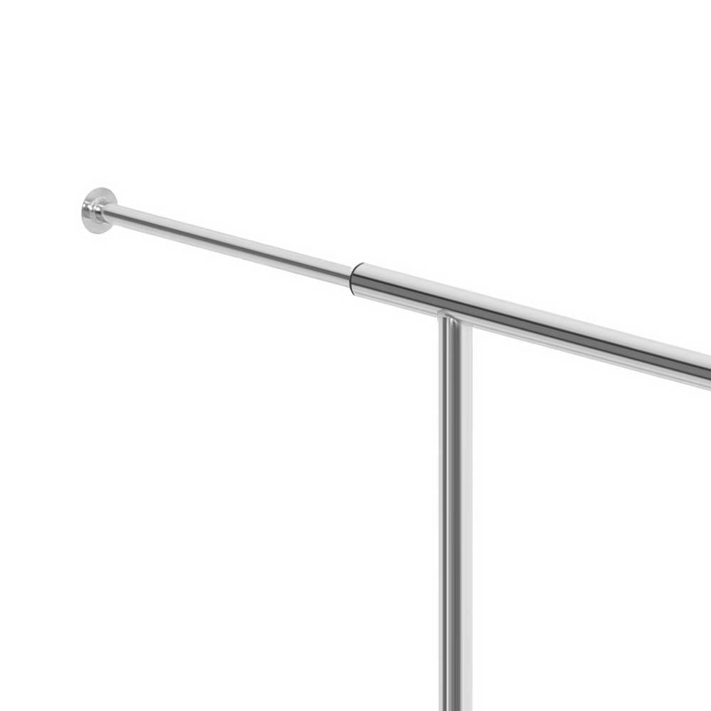 Adjustable Clothes Stand Garment Rack with Caster Wheels Homecoze