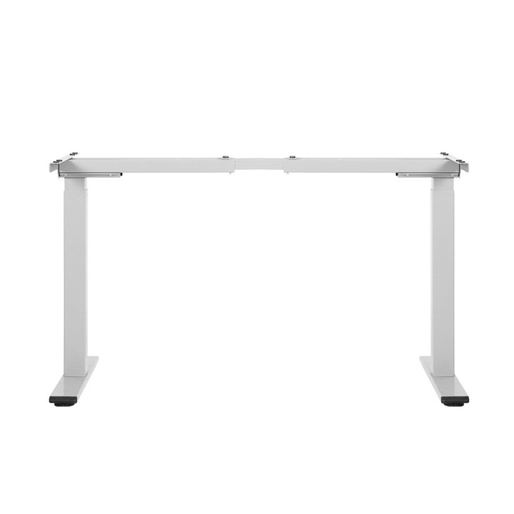 Standing Desk Replacement Frame Dual Motor 70cm to 120cm Height - White Homecoze