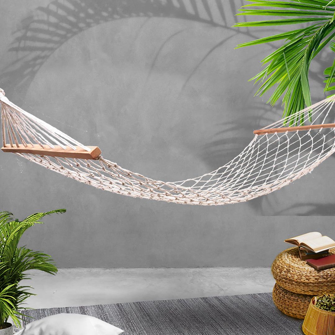 Swing Hammock Bed - Cream Homecoze