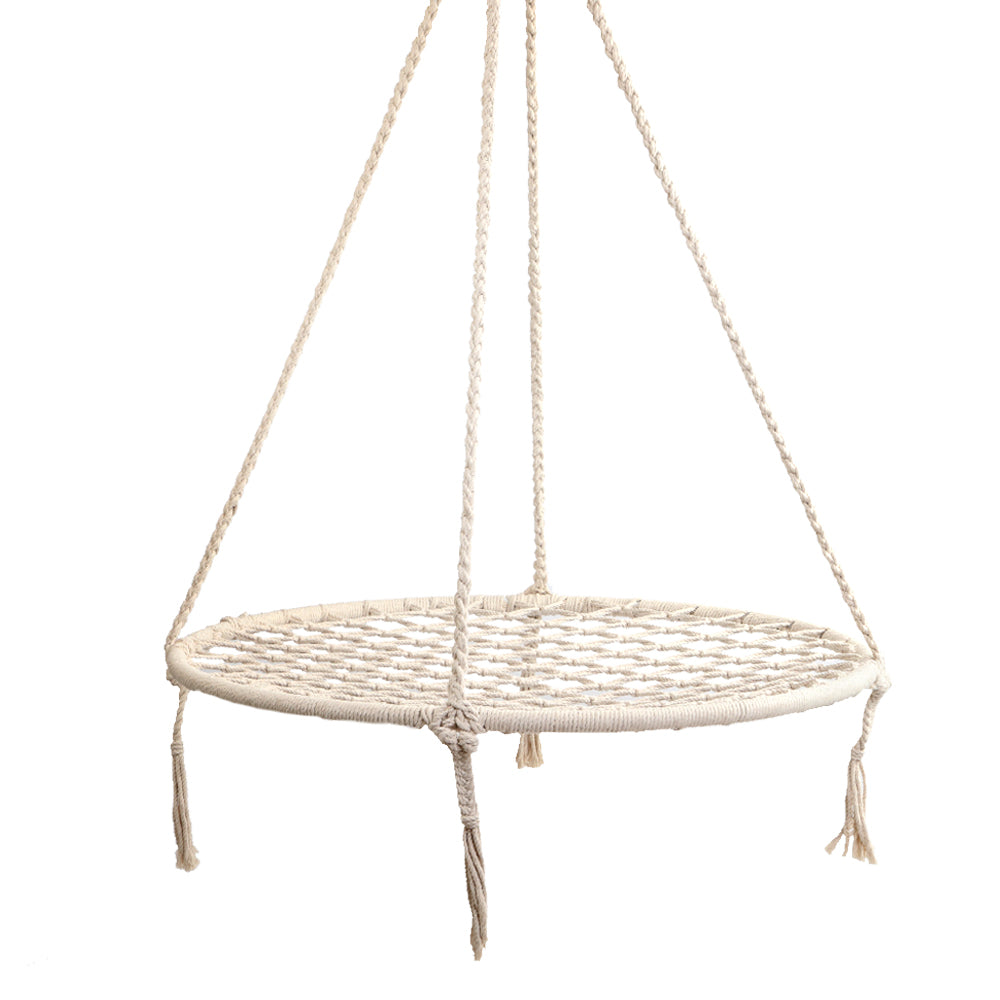 Kids Hanging Swing Chair 100cm Hammock - Homecoze