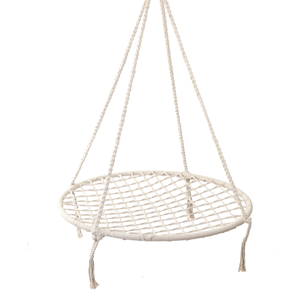 Kids Hanging Swing Chair 100cm Hammock - Homecoze