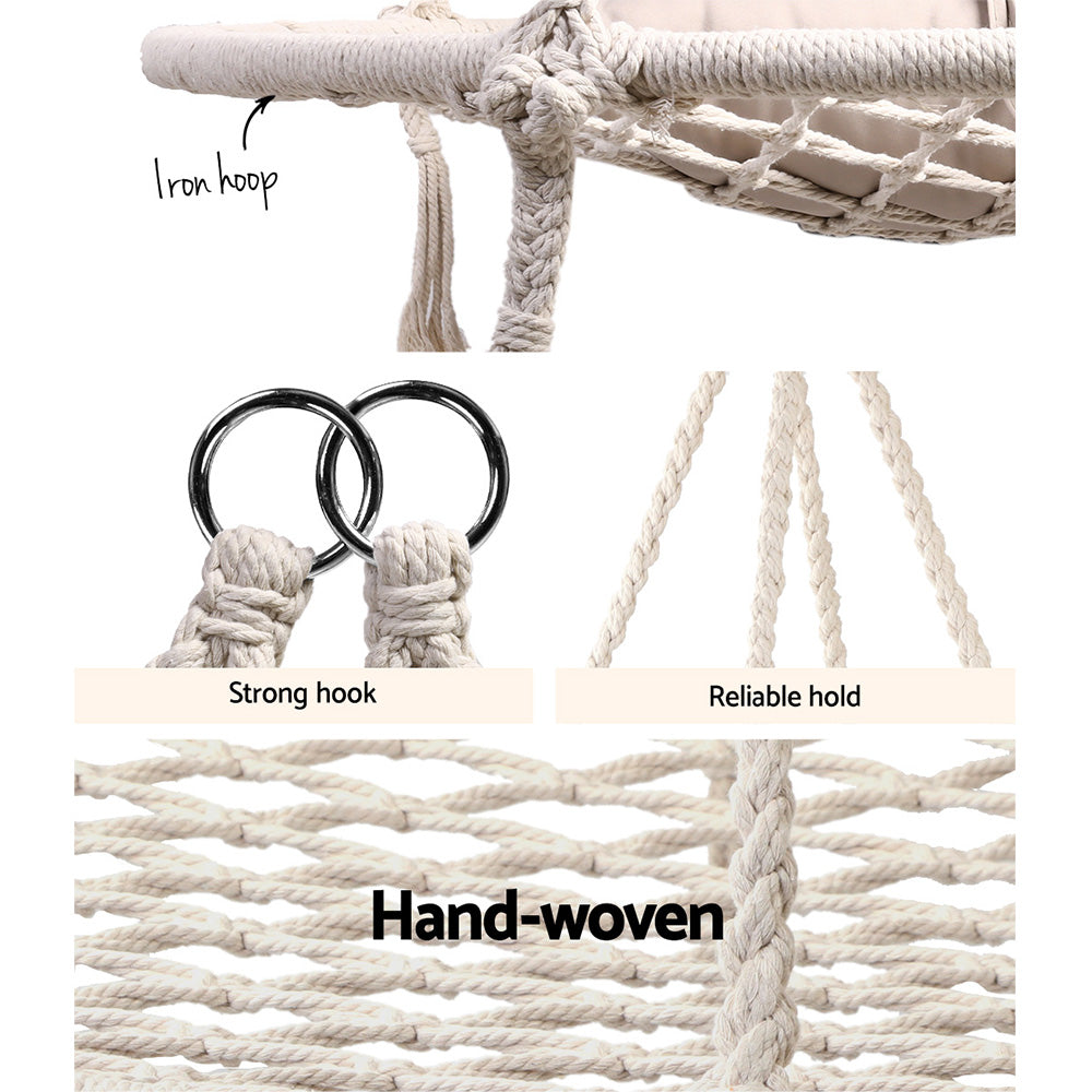 Hanging Chair Knot For Hanging Hammock Domingo Sea Salt Basic