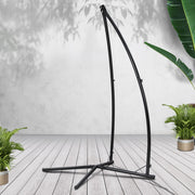 Hammock Chair A Shape Steel Frame - 120kg Rated Homecoze