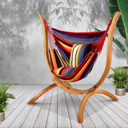 Hammock Swing Chair with Wooden Stand - Homecoze