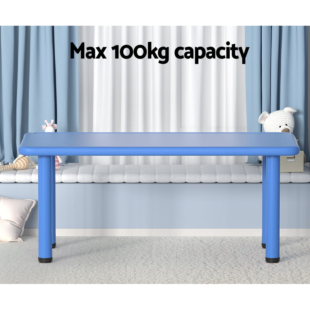Kids Plastic Table Heavy Duty Activity Desk 120cm Homecoze