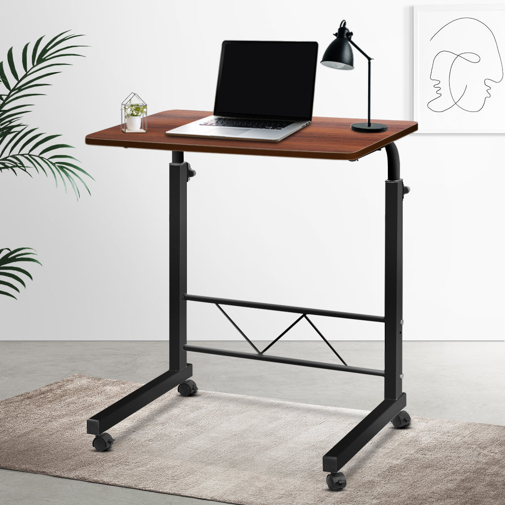 Laptop Table Desk Portable - Dark Wood Homecoze