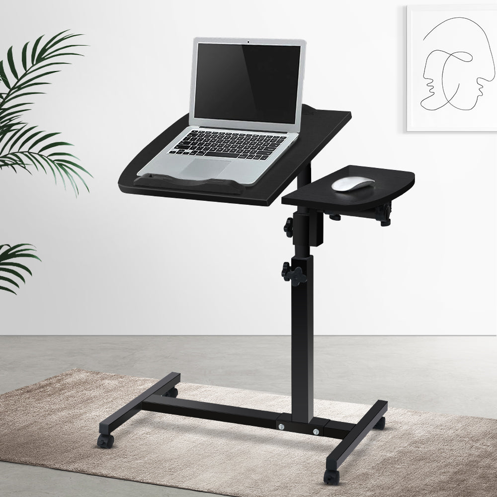Laptop Tilt Table Desk Adjustable Stand - Black Homecoze