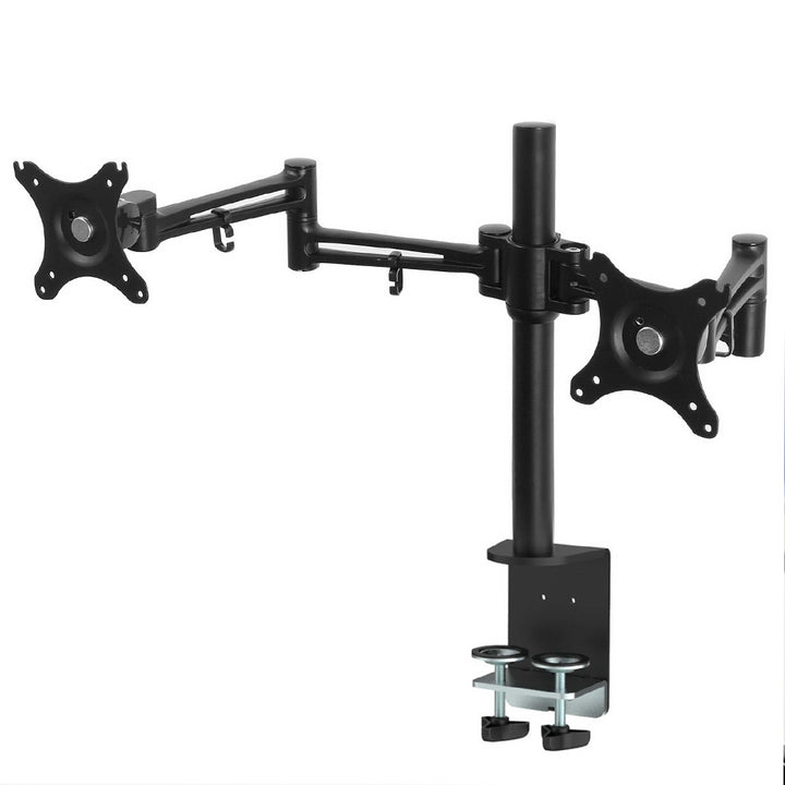 Computer Monitor Arm Mount Dual Screens Black Homecoze