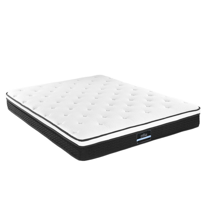 Bonita Euro Top Bonnell Spring Mattress 21cm Thick Queen Homecoze