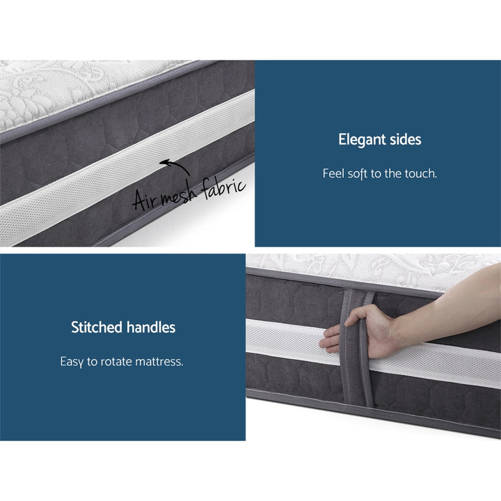 Lotus Tight Top Pocket Spring Mattress 30cm Thick King Homecoze