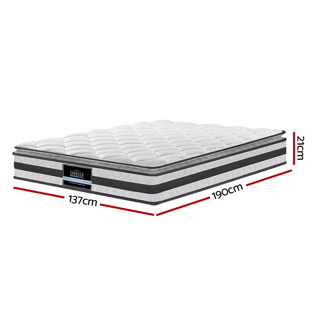 Normay Bonnell Spring Mattress 21cm Thick Double Homecoze