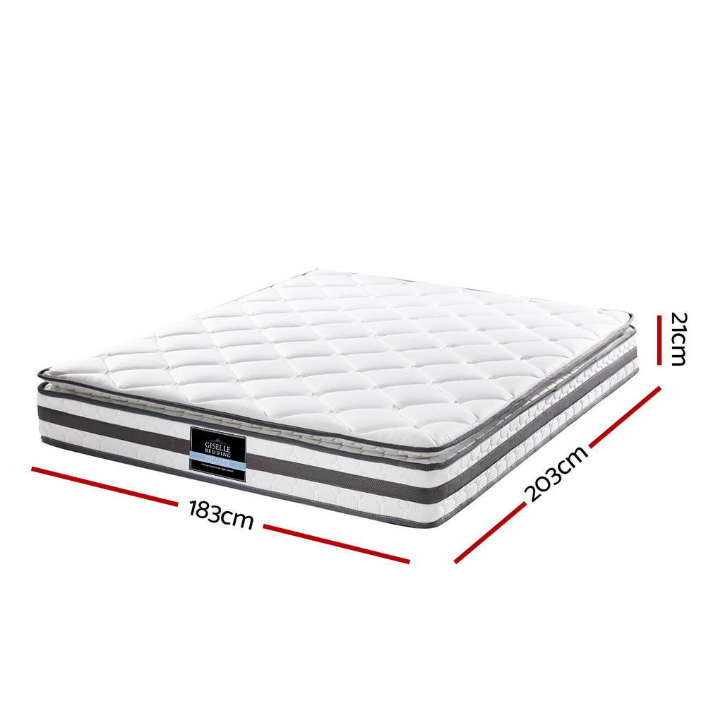 Normay Bonnell Spring Mattress 21cm Thick King Homecoze