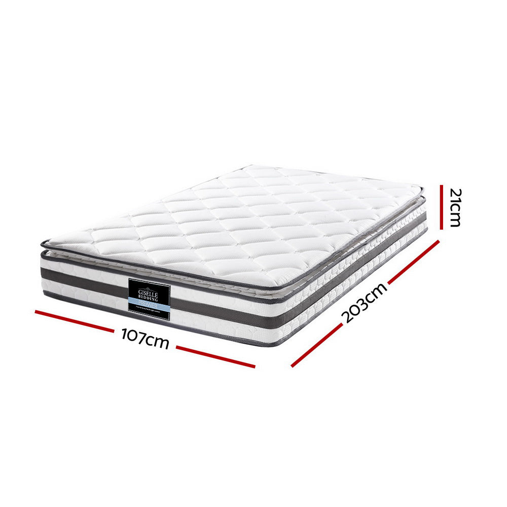 Normay Bonnell Spring Mattress 21cm Thick King Single Homecoze