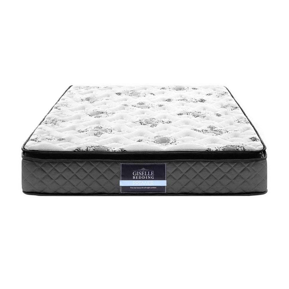 Rocco Bonnell Spring Mattress 24cm Thick King Single Homecoze