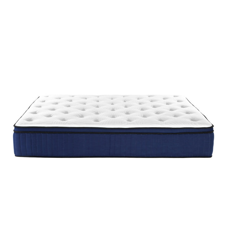 Franky Euro Top Cool Gel Pocket Spring Mattress 34cm Thick King Homecoze