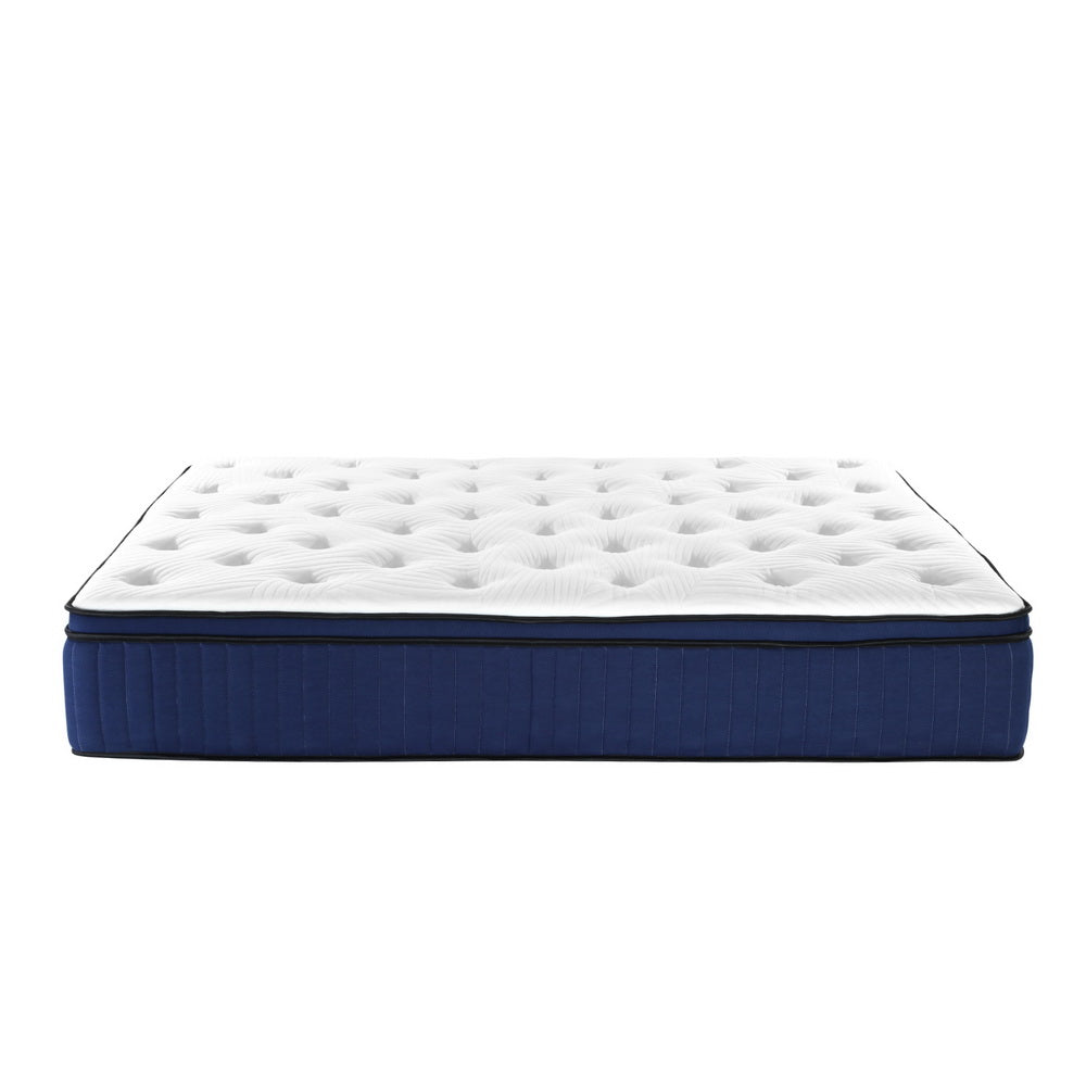 Franky Euro Top Cool Gel Pocket Spring Mattress 34cm Thick Queen Homecoze