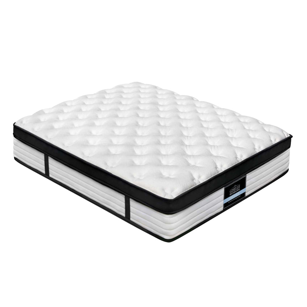 Devon Euro Top Pocket Spring Mattress 31cm Thick Double Homecoze