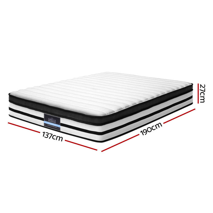 Solace (Double) Euro Top Pocket Spring Mattress | 27cm