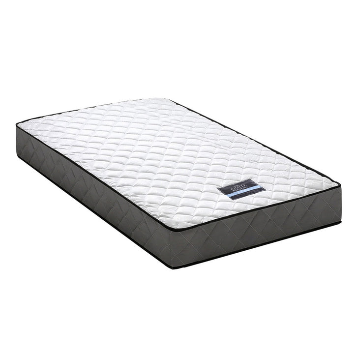 Single Medium-Firm Bonnell Spring Mattress (16cm Thick) Homecoze