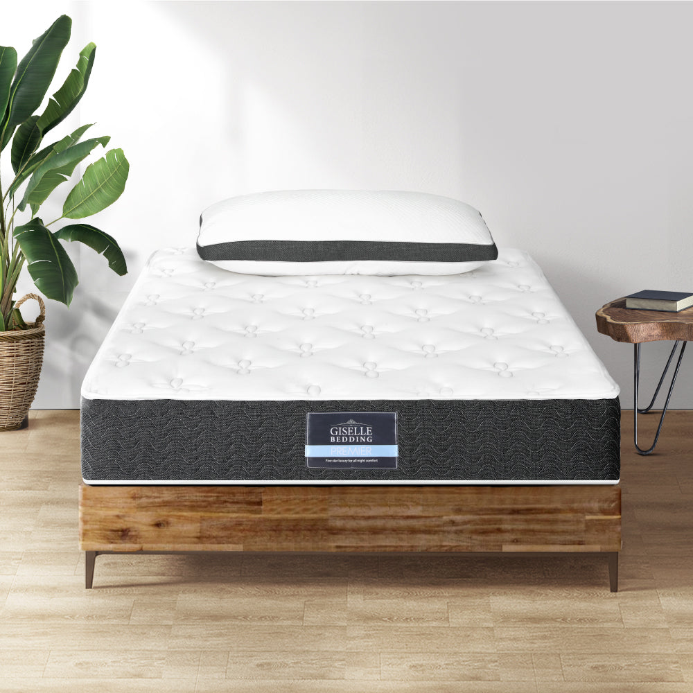 Aura (Single) Pillow-Combo Pocket Spring Mattress | 18cm - Homecoze