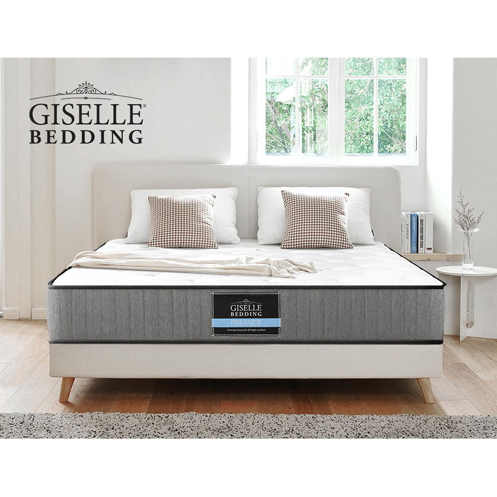 Giselle Bedding King Single Mattress Extra Firm Pocket Spring Foam Super Firm Homecoze Home & Living