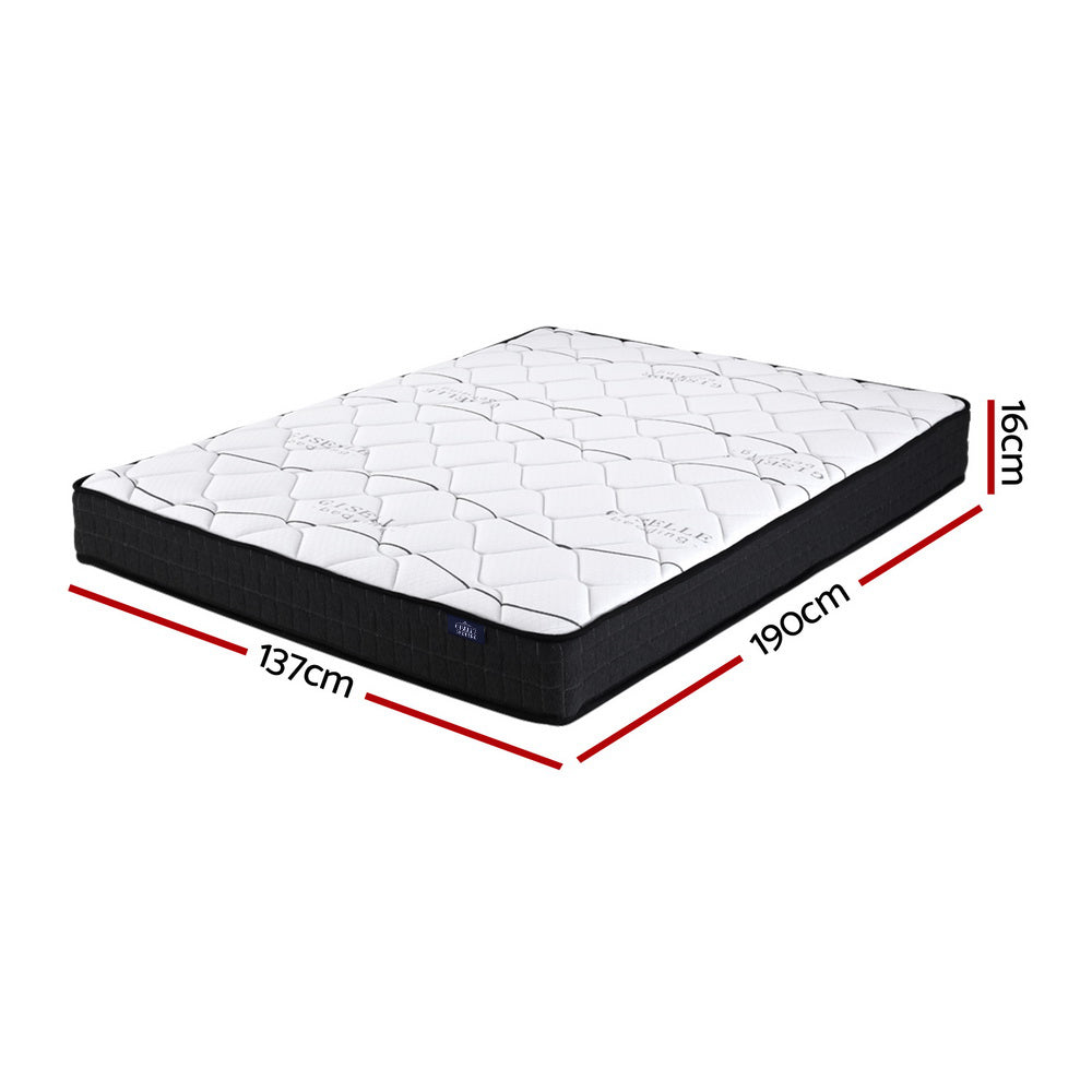 Glay Bonnell Spring Mattress 16cm Thick Double Homecoze